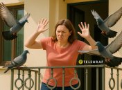 Голуби на балконі та в саду можуть стати справжньою проблемою