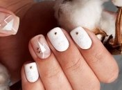 Маникюр 2020: красивые идеи дизайна в белом цвете (Фото)