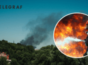 Пожар в Курске