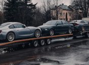 Ввезенные во Львов спорткары BMW