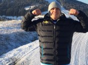 Усик показал, как тренируется в Карпатах