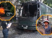 В Одессе сожгли квестовый автобус: злоумышленнику грозит крупный срок (фото)