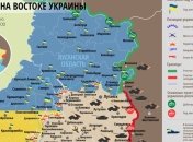 Карта АТО на востоке Украины (18 мая)