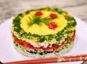 Яскравий та святковий салат