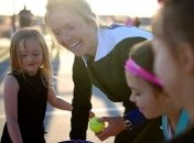 Свитолина провела мастер-класс для маленьких теннисистов