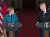 Трамп и Меркель обсудили ситуацию на Востоке Украины