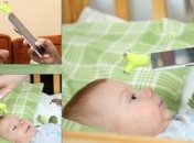 Уникальное устройство - бесконтактный градусник (Фото, Видео)