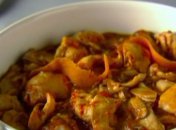 Курица по-охотничьи с грибами