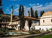 Татарка провела одиночный пикет в Бахчисарае