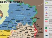 Карта АТО на востоке Украины (16 июля)