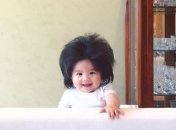 Маленькая девочка с Японии обладает невероятно красивыми волосами (Фото)