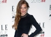 Линдси Лохан продемонстрировала яркий макияж 