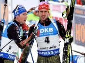 Биатлон. Результаты мужской эстафеты в Антхольце