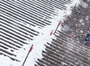 В Германии сильнейший снегопад вызвал многочисленные ДТП