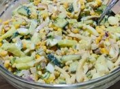 Пикантный салат к празднику