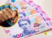 Деньги и руки пожилого человека