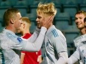 Футболист забил гол-красавец после собственной "передачи" ударом через себя (видео)