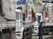 Машины российского "гумконвоя" возращаются в РФ