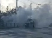 В Крыму мужчина поджег микроавтобус с людьми и погиб в огне 