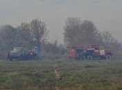 На Киевщине горят 15 гектаров торфяников