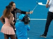 Серена Уильямс и Роджер Федерер впервые встретились на корте