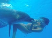 Волшебные роды с дельфином (видео)