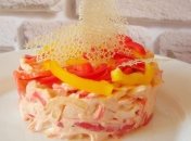 Рецепт дня: праздничный салат "Коралловый риф"