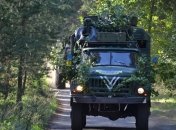 Минобороны: В зоне АТО прошли учения артиллеристов (Фото)