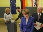 Штайнмайер проголосовал на выборах в Бундестаг 