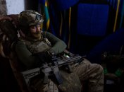 Боец группы "Омега" держит оборону в Родинском между Покровском и Добропольем