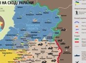 Карта АТО на Востоке Украины (29 сентября)
