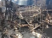 Последствия обстрела Еленовки