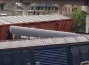 В пригороде Вашингтона перевернулся поезд с опасными химическими веществами