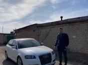 Мужчине не понравилась проверка его "Ауди"