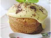 Сабайон с манными кексами