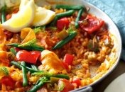 Рецепт дня: паэлья с курицей и овощами