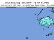 Землетрясение у берегов Фиджи: объявлена угроза цунами