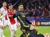 Аякс отыгрался после гола Роналду