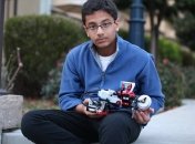 13-летний школьник изобрел аппарат для слепых людей из Лего (фото, видео)