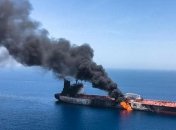 В Иране заявили, что пожар на нефтяном танкере произошел в результате ракетной атаки