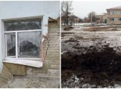 Наслідки пострілів бойовиків на Донбасі в четвер