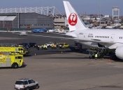 В аэропорту Бостона загорелся Боинг