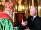 Патриарх Кирилл и Владимир Путин