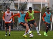 "Шахтер" провел первую тренировку в Португалии (Фото)