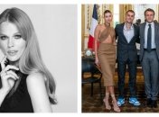 С голым животом и кроссовках: Фреймут стала на защиту дресс-кода Хейли и Джастина Бибер на встрече с президентом Франции (фото)