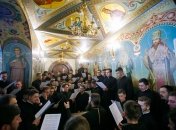 Монахи УПЦ (МП) в Киево-Печерской лавре