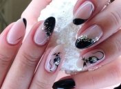 Маникюр в год Белой Металлической Крысы 2020: ТОП-5 идей с мышками (Фото)