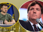 Владимир Зеленский и Такер Карлсон