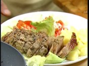 Мясное блюдо "Хвост дракона"