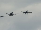 Истребители США A-10 прибыли в Эстонию для участия в учениях
